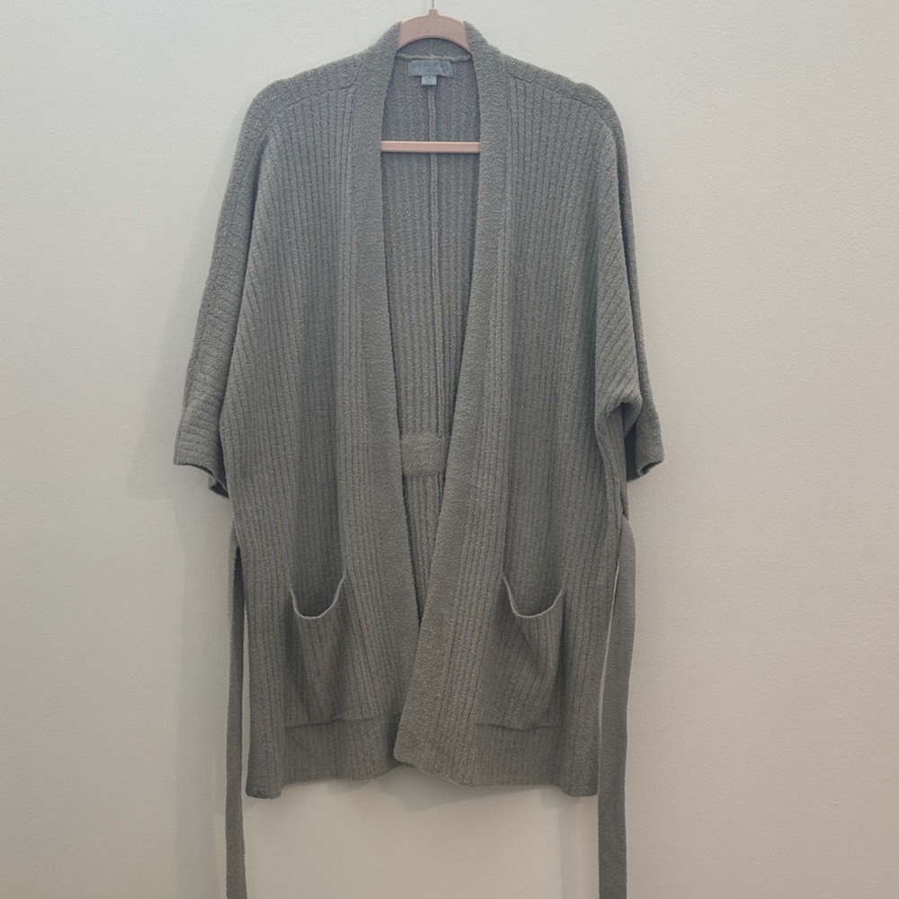 Barefoot‎ Dreams Cozychic Lite Ribbed Belted Kimono Cardigan